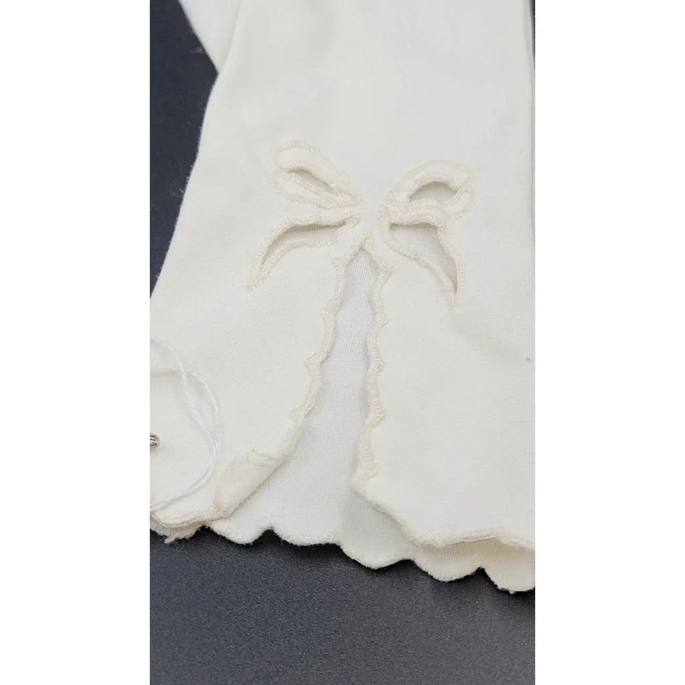 Vintage One Size White Formal Stretch 10